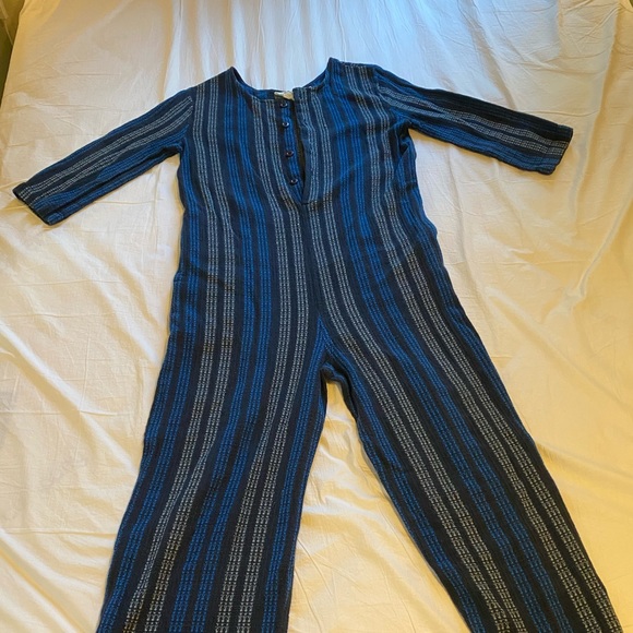 Ace & Jig Pants - Ace & Jig Woven Jumpsuit in Chintz